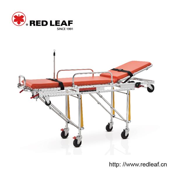 Adjustable Aluminum Alloy Ambulance Stretcher for Small Lifts & Narrow Space