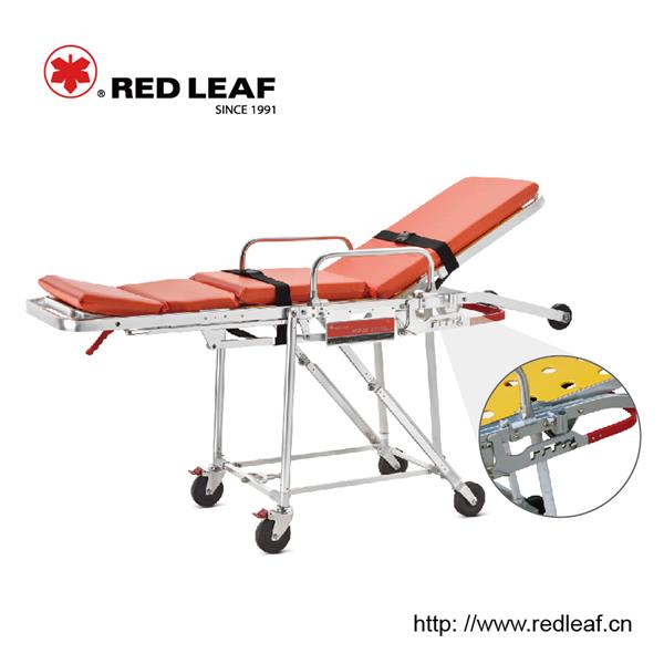 Folding Ambulance Chair Stretcher for Narrow Spaces like Elevators