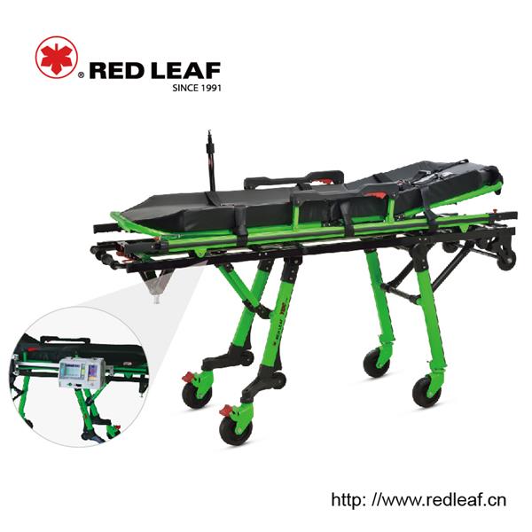 Adjustable Aluminum Alloy PVC Mat Ambulance Stretcher