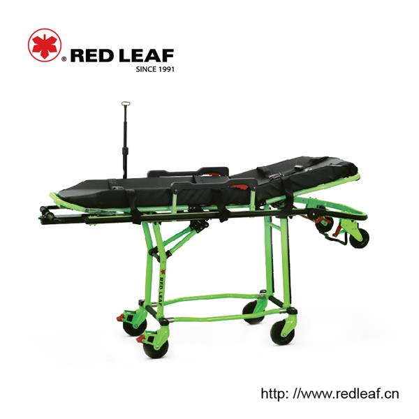 Adjustable Aluminum Alloy PVC Mat Ambulance Stretcher